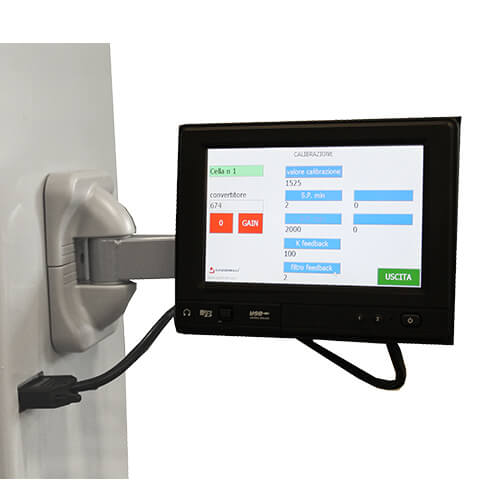 Gabbrielli陶瓷磚斷裂糢(mo)數測定儀FLEXI觸摸屏GT